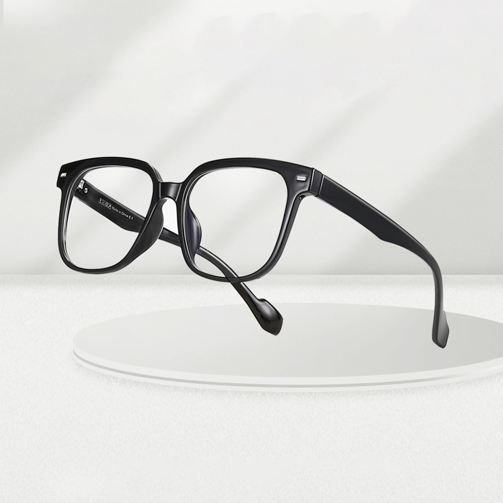 030 Gloiní TR90 Compordach Hypoallergenic Fráma Dubh