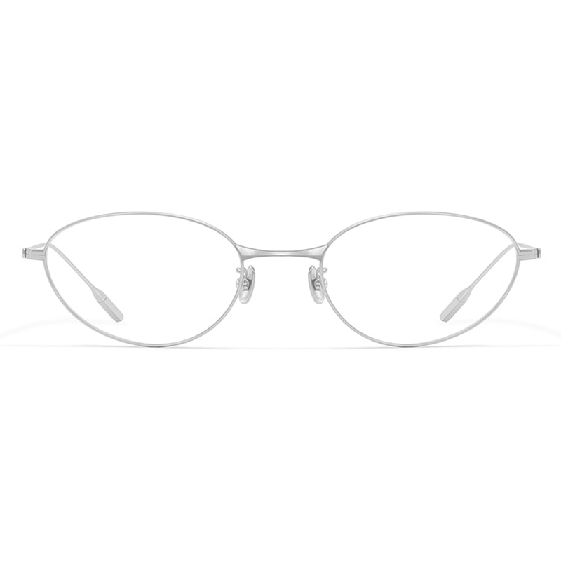 Céimnithe Gloiní Tíotáiniam Pure Saibhir Dath Oval Cat-Eye