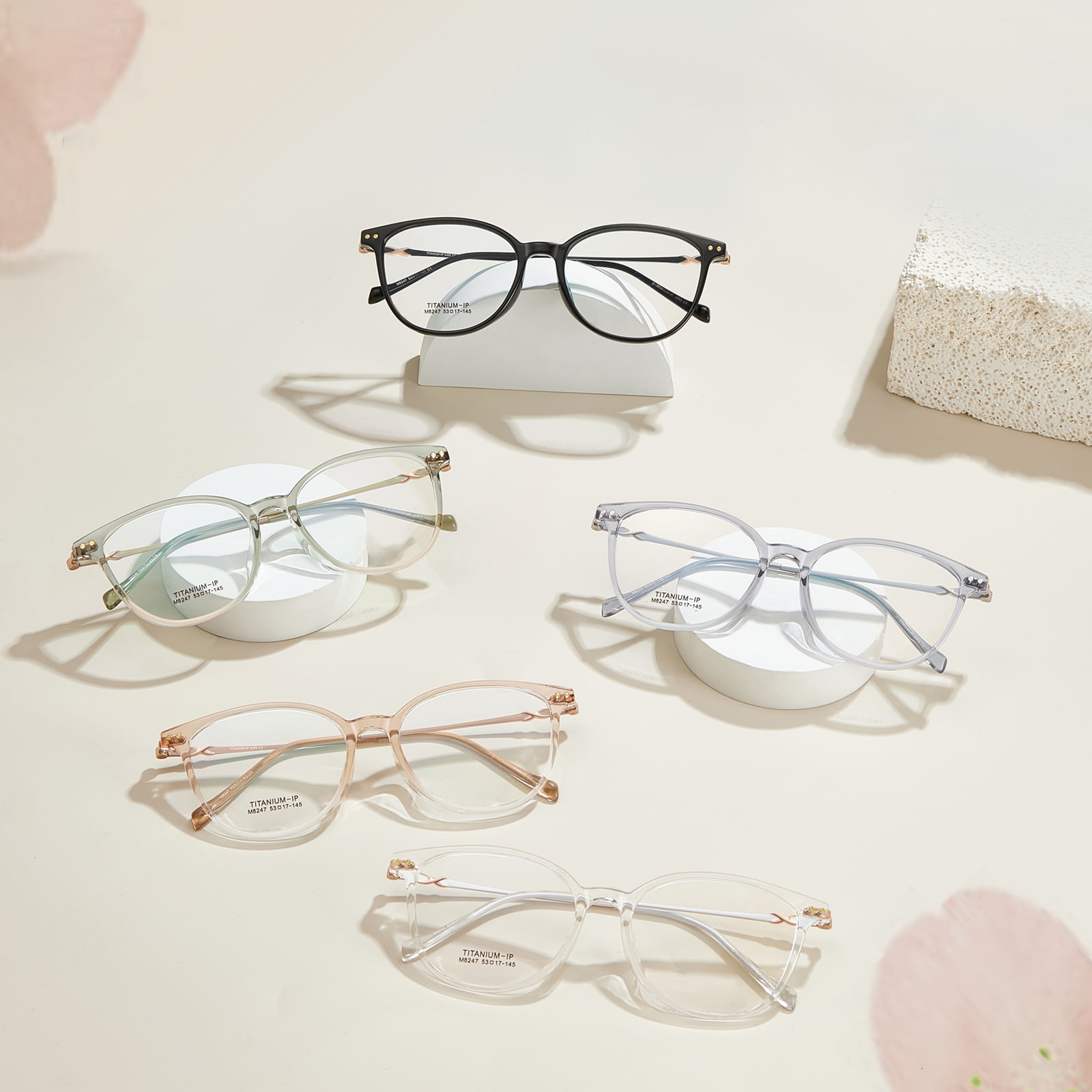 Gloiní Tíotáiniam Béite Imeall Leathnaithe Ultralight M8247
