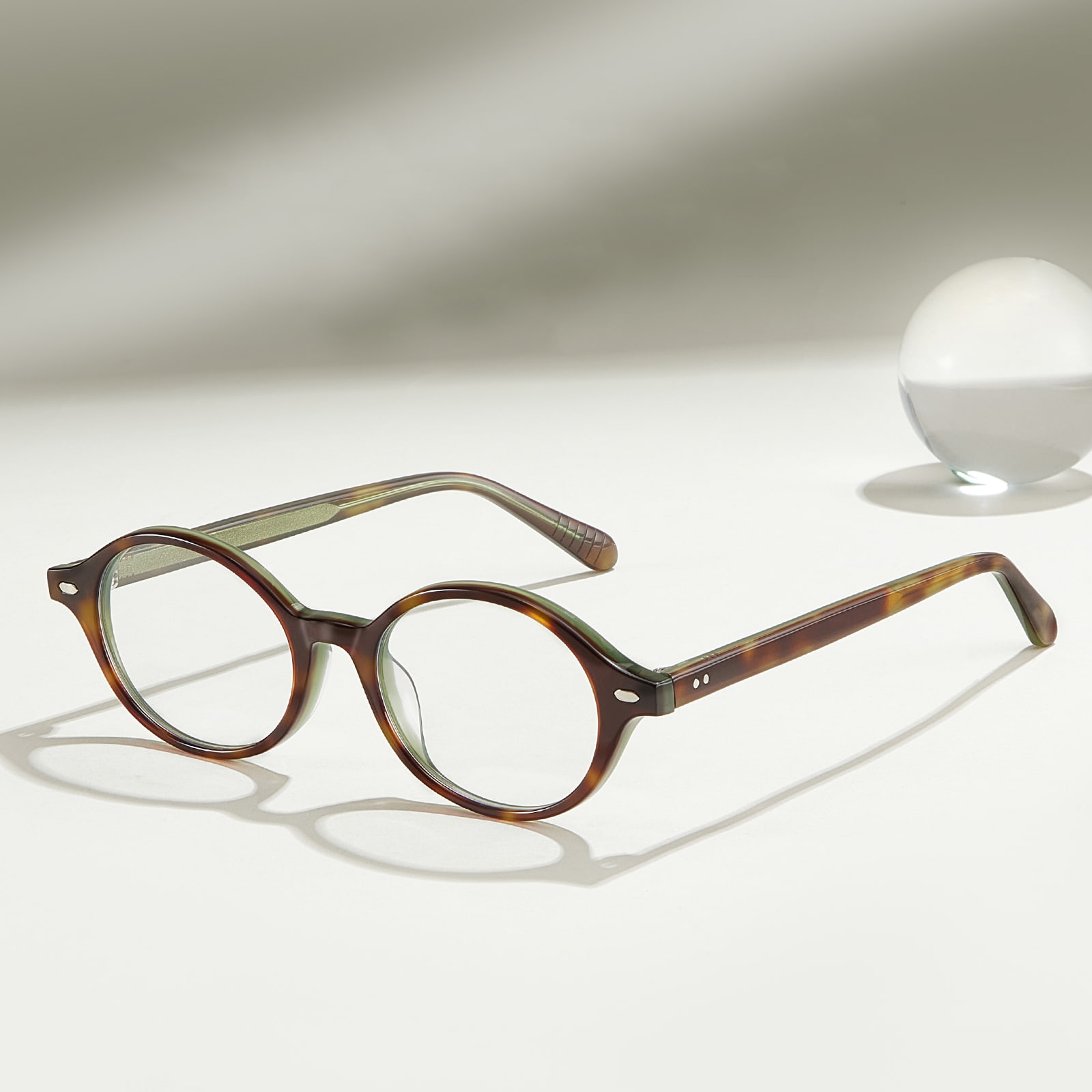 BC8046 Gloiní Aicéatáit Hypoalergenic Simplí Oval