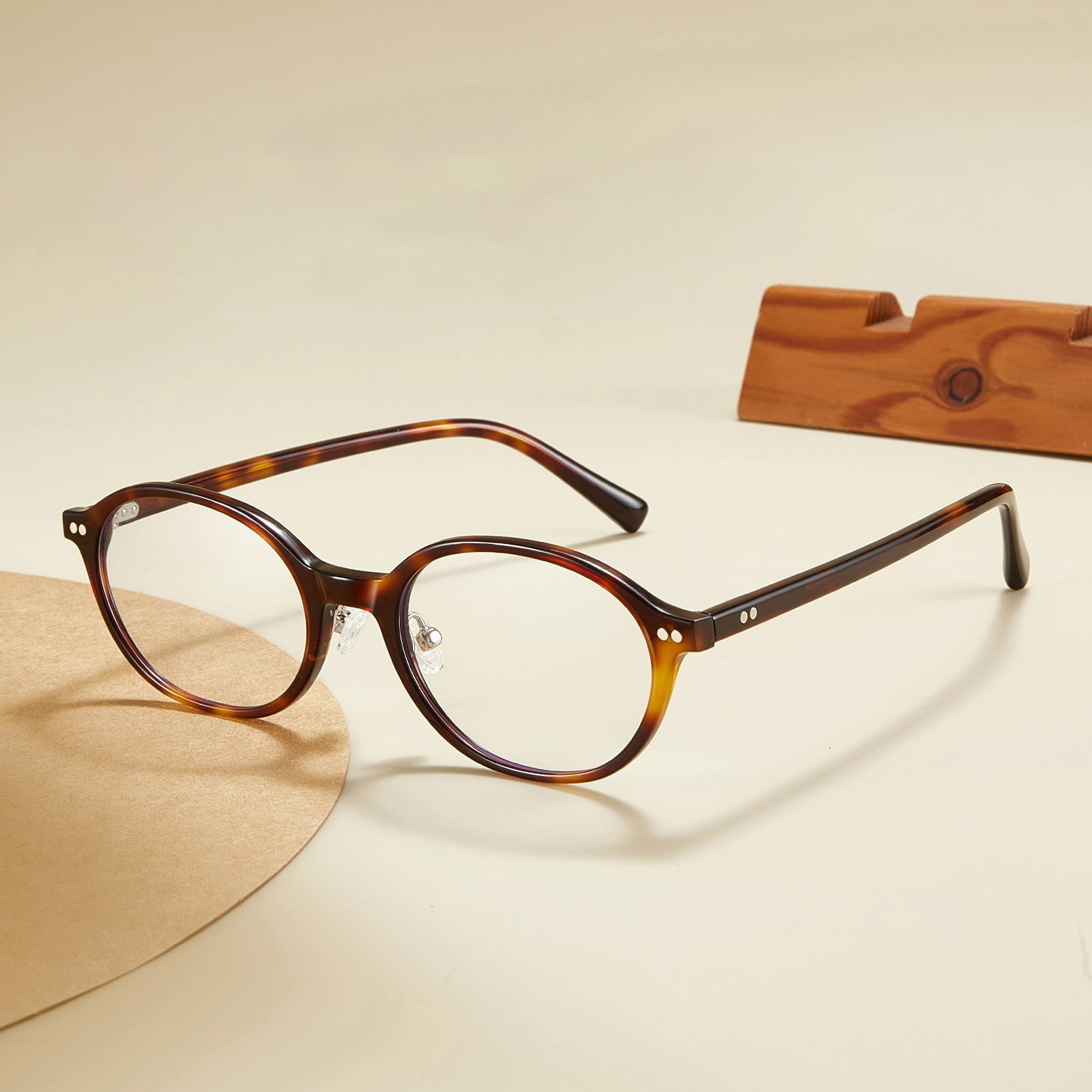 BC2049 Obair Ríomhaire Gloiní Aicrileach Oval Skin-Friendly