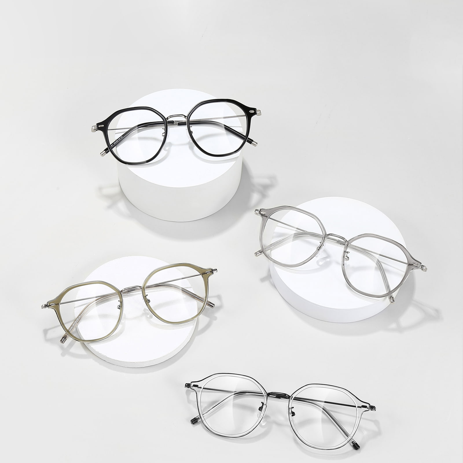 01341 Goggles Gliú Óir Inchoigeartaithe Saor in Aisce Gloiní Solas Frith-Ghorm