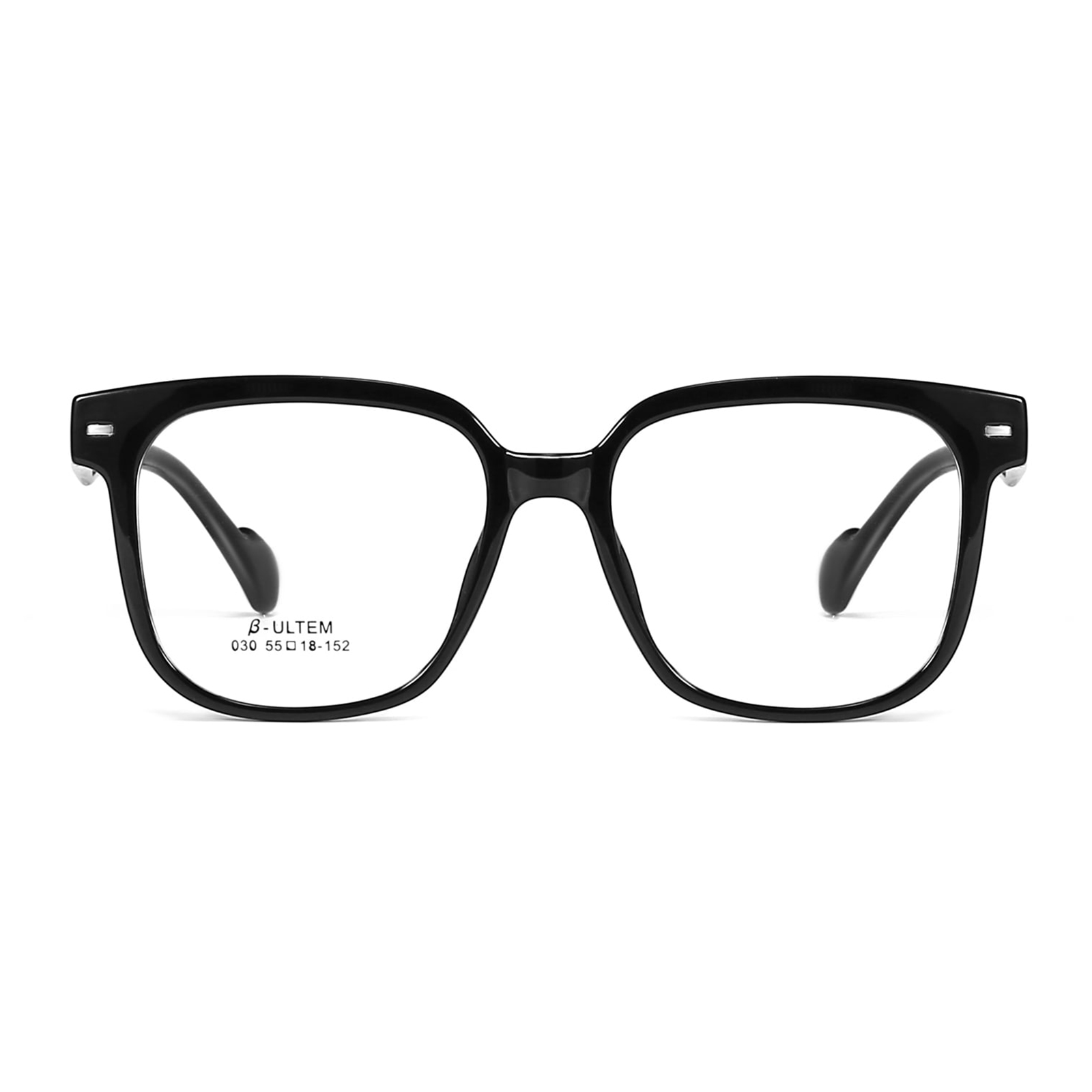 030 Gloiní TR90 Compordach Hypoallergenic Fráma Dubh